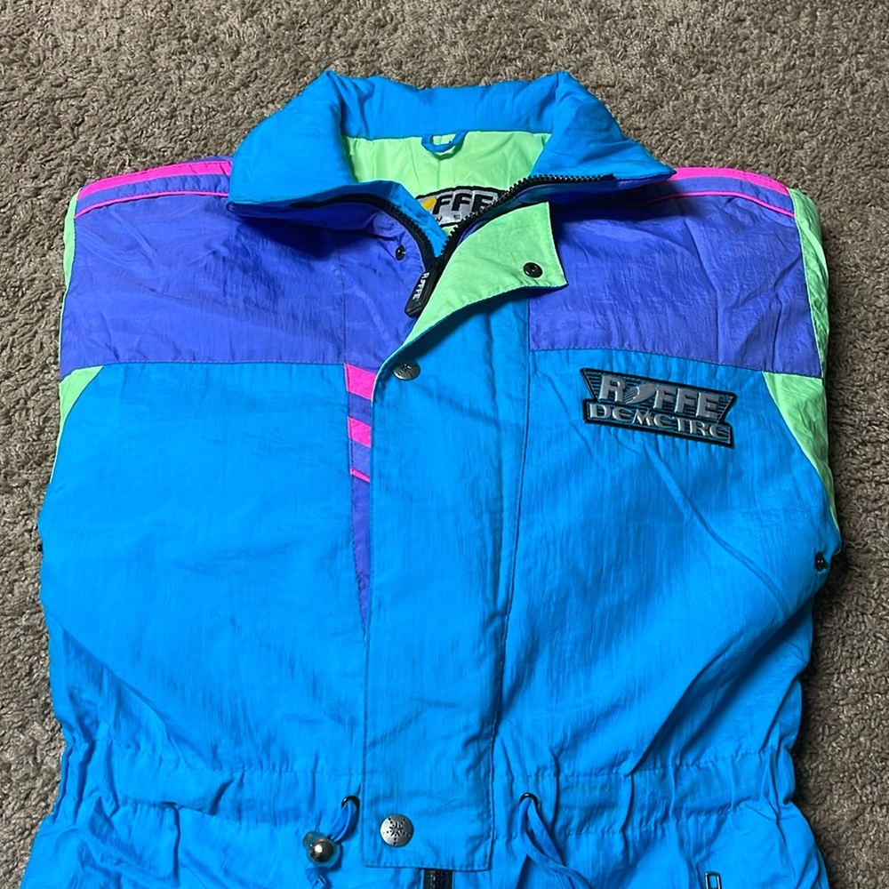 Kids or young teens full body snow suit.